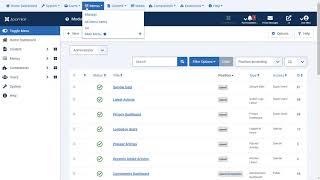 Joomla! 4 Top Menu