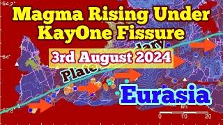 Magma Rising Towards Old KayOne Crater Fissure, Iceland Volcano Eruption Update, Eurasian Plate Pull