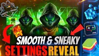 Revealing NG SMOOTH & SNEAKY Secret PC Settings Which Gives You No Recoil | Bluestacks 5 | Msi 5