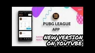 New pubg tournament app with new update no bugs at all | AP developer |