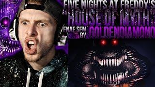 Vapor Reacts #628 | [FNAF SFM] CREEPY FNAF ANIMATION "House of Myth" by GoldenDiamond REACTION!!