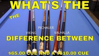 Pool Cue Comparison