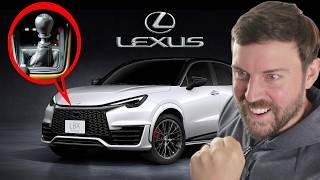 Lexus just made a NEW hot hatch with a MANUAL transmission...