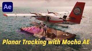 Planar Tracking with Mocha AE