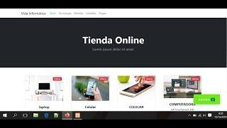 Tienda online básico (PHP y MySQL) - gratis