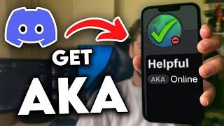 How to Get AKA on Discord Mobile (2024)