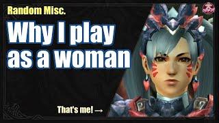 Why I play as a woman