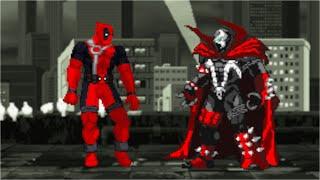 Deadpool Vs Spawn | MARVEL SUPERHEROES MUGEN