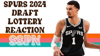Spurs 2024 Draft Lottery Recap + Reaction | SSPN Live
