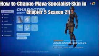 New Maya Specialist Glitch in FORTNITE!!!