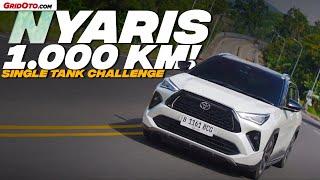 Tangki bensin Toyota Yaris Cross Hybrid cuma 36 liter, bisa sejauh mana? | GridOto