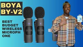 Best affordable wireless microphone for smartphones (BOYA BY-V2)