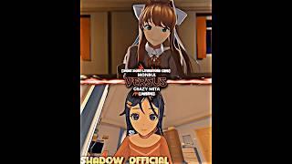 Monika Vs Mita #ddlc #miside #mita #monika #shorts #wisedit #1v1 #fyp #viral