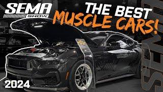 The BEST Ford Mustangs & Muscle Cars at SEMA 2024!