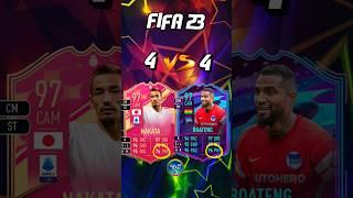 NAKATA VS BOATENG in fifa 23!! #shorts #fifa23 #nakata #boateng #futties #hero #endofanera