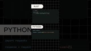 Python vs Rust: API Call Speed Test!  #Shorts