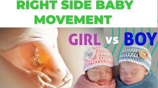 Right side baby movement boy or girl gender Prediction
