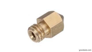 0.2mm 0.3mm 0.35mm 0.4mm 0.5mm 3D Printer Extruder Messing Nozzle Sprinkler Head