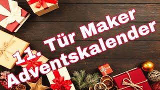 3D Druck 11. Tür Adventskalender für Maker - move in Z