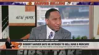 Stephen A. Smith addresses Robert Sarver's comments | First Take