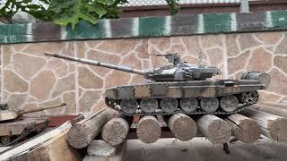 HENG LONG 1/16 RC RUSSIAN T-90 PRO VERSION - OBSTACLE TEST RUN