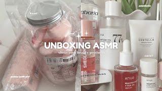 shein unboxing asmr 🪞 pink, cute & aesthetic haul   ꒰ྀི  no talking   ꒱ྀི  🪷 ⊹ ࣪ ˖