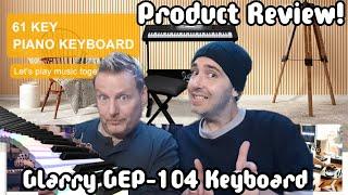 Product Review! Glarry GEP-104 Keyboard! Assembly and review! Steve will try it!