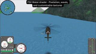 PSX Water Shader for Godot 4