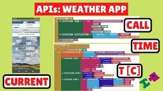 MIT App Inventor 2 APIs: Weather App