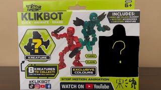 UK Exclusive Klikbot and Kreature Pack Unboxing and Review