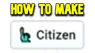 How to Make a Citizen in Infinite Craft