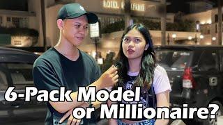 Do Indonesian Girls Prefer to Date Rich or Handsome Men? | Street Interview