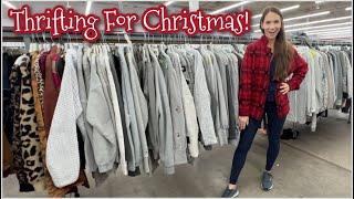 Thrifting For Christmas Gifts & Thrifted Finds! Feelin' Thrifty! Great Thrifted Gift Ideas!