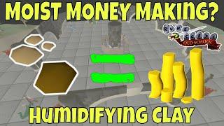 HUMIDIFYING Clay For 1 Hour | OSRS Money Making