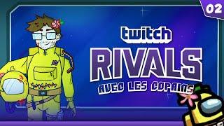 TWITCH RIVALS sur AMONG US avec les copains #02 - PONCE REPLAY (22/01/2021)