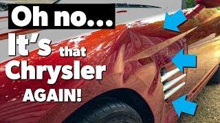 EXTREME Dent Repair | Chrysler Front Wing