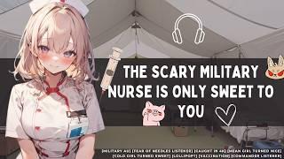 [Military Nurse Has An Embarrassing Crush] Commander Listener //F4M//Voice acting//Roleplay