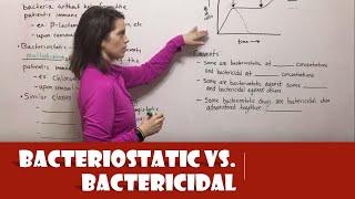 Bacteriostatic vs.  Bactericidal Antibiotics