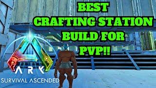 BEST Crafting Station Build In Ark Survival Ascended!