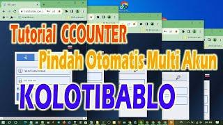 Tutorial CCOUNTER, Cara Pindah Otomatis Profile, Browser Multi Akun Kolotibablo Image Captcha