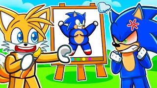 Sonic vs Tails SPEED DRAW in Roblox!