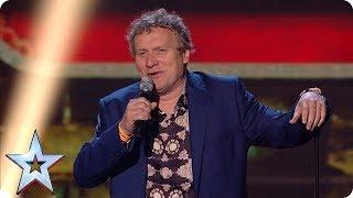 Welsh funnyman Noel James has everyone laughing out loud! | Semi-Finals | BGT 2018