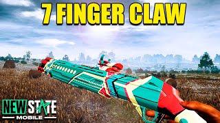 Playing with 7 Finger Claw (NO GYRO) ‼️ PUBG NEW STATE