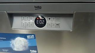 Tutorial:How to fix a E02 error code on a Beko dishwasher