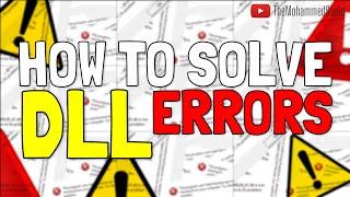 How to Solve DLL Errors in Windows 10 - DLL Missing File Error Fix | 100% Working | 2023