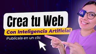 Cómo Crear PAGINA WEB Con Inteligencia Artificial en HOSTINGER 2024