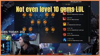 How does this person not have level 10 gems?