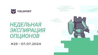 Недельная экспирация опционов на криптовалюты + планы и достижения YieldFort