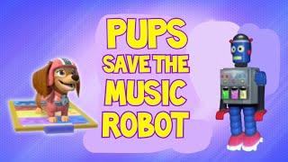 Pups Save The Music Robot Title Card For Johnny (Koragg The Network)