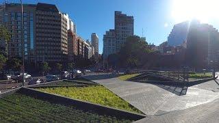 Adamo Faiden completes undulating geometric plaza in financial centre of Buenos Aires